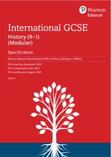 International GCSE History (Modular) specification 